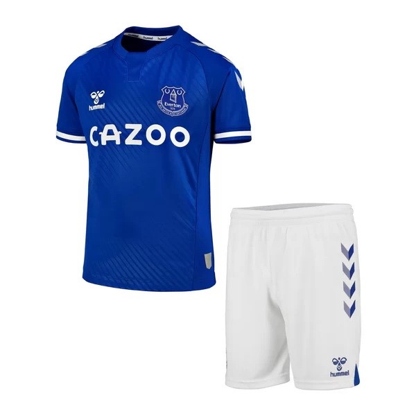 Camiseta Everton Primera Equipación Niños 2020-2021 Azul Blanco